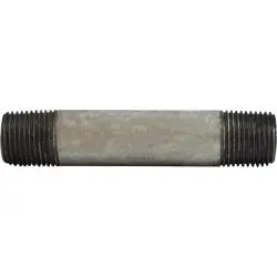 56241 - 1/2 In Mpt X 1/2 In Mpt Galvanized Steel Welded Pipe Nipple, 24 In Length 1