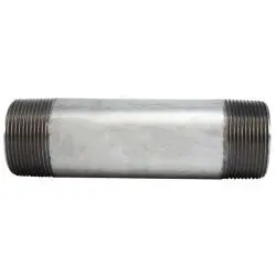 56281 - 1-1/2 In Mpt X 1-1/2 In Mpt Galvanized Steel Welded Pipe Nipple, 24 In Length 1