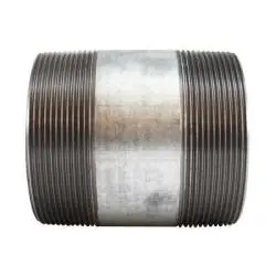 56330 - 4 In Mpt X 4 In Mpt Galvanized Steel Welded Pipe Nipple, 7 In Length 1
