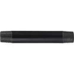 57050 - 3/8 In Mpt X 3/8 In Mpt Steel Welded Pipe Nipple, 6 In Long 1