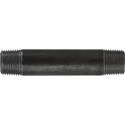 57062 - 1/2 In Mpt X 1/2 In Mpt Black Steel Welded Pipe Nipple, 2 In Length 1