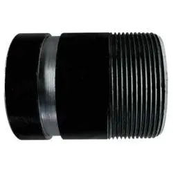 57168Tv - 2 In Mpt X 2 In Groove Steel Pipe Nipple, 6 In Length 1