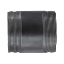 57225 - 4 In Mpt X 4 In Mpt Steel Welded Pipe Nipple, 5 In Long, Sch 40 1