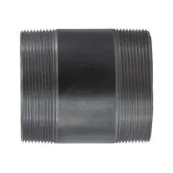 57227 - 4 In Mpt X 4 In Mpt Steel Welded Pipe Nipple, 6 In Length, Sch 40 1