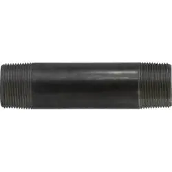 57275 - 1-1/4 In X 1-1/4 In Steel Welded Pipe Nipple, 48 In Long, Sch 40 1