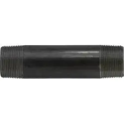 57276 - Black Steel Welded Pipe Nipple, 1-1/4 In X 1-1/4 In Mpt, 60 In, Schedule 40 1