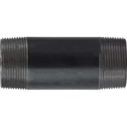57282 - 1-1/2 In X 1-1/2 In Steel Welded Pipe Nipple, 30 In Length, Mpt Connections 1