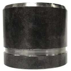 57600Gbs - 12 In Seamless Steel Pipe Nipple, 3 In Grooved And Beveled Connections 1