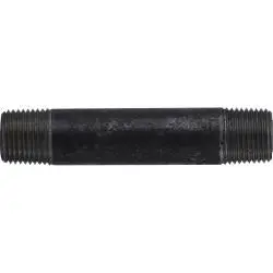 59086Smlsxx - 3/4 In X 3/4 In Mpt Steel Seamless Pipe Nipple, 4 In Length, 1000 Psi Rated 1
