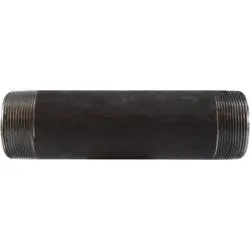 59166Smls - 2 In Mpt X 2 In Mpt Seamless Steel Pipe Nipple, 5 In Length, Sch 80, 300 Lb 1