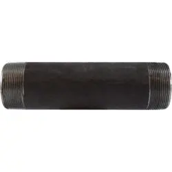 59169Smls - 2 In X 2 In Mpt Seamless Steel Pipe Nipple, 7 In Length, Sch 80 1