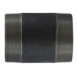59229Smls - 4 In Mpt X 4 In Mpt Steel Seamless Pipe Nipple, 10 In Length, Sch 80 1