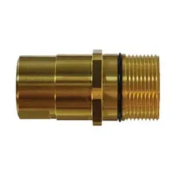 61050 - 1/2 In Fnpt Brass Wingnut Nipple Fitting, 3000 Psi, -40 To 250°F Operating Range 1