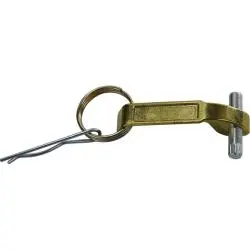 61450 - 1 In Brass Handle Assembly For Cam And Groove Fittings 1