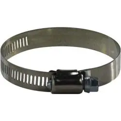 620006 - Stainless Steel Worm Gear Clamp 3/8 In To 7/8 In With 60 Mm Thickness And 5/16 In Bolt 1