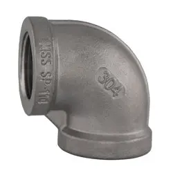62109Ms - 90-Degree Elbow Fitting - 2-1/2 In Female Npt, 304 Stainless Steel 1