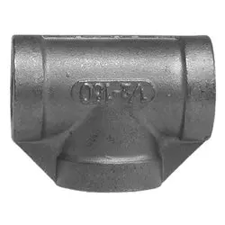 62251 - 1/4-In Female Npt 304 Stainless Steel Pipe Tee For Fluids 1