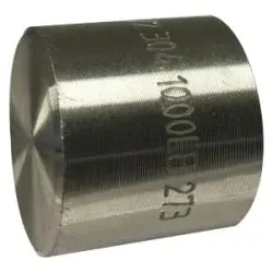 62476B1 - 1-1/4 In Fpt Stainless Steel Barstock Cap, 1000 Lb Pressure Rating 1