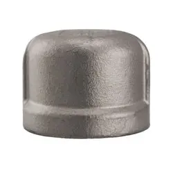 62479Ms - 2-1/2 In Female Npt 304 Stainless Steel Cap Fitting, 150 Lbs Pressure Rating 1