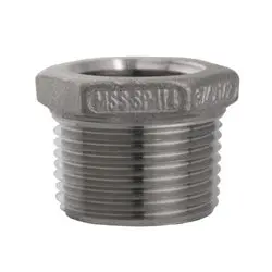 63500Ms - Stainless Steel Hex Bushing 1/4-In Male Npt X 1/8-In Female Npt, 150 Psig Rating 1