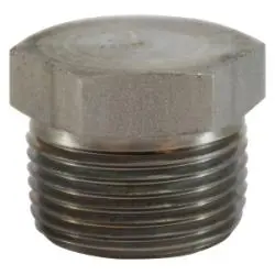 63663 - 1/2 In Mpt Solid Hex Head Plug, 316 Stainless Steel, 150 Lb Pressure Rating 1