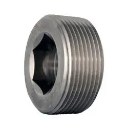 63677Ms - 1-1/2 In Mpt 316 Stainless Steel Solid Hex Socket Plug 1