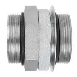 6403Ao24 - Steel Adjustable Union - 1-1/2 In Male O-Ring Boss X 1-1/2 In Male O-Ring Boss 1