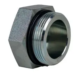 6408O10-Wp - 5/8-Inch Male O-Ring Boss Steel External Hex Plug With Weep Hole 1