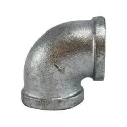 64102 - Galvanized Iron 90° Elbow Fitting - 3/8 In Fpt X 3/8 In Fpt 1
