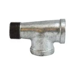 64364 - Malleable Iron Street Tee, 3/4 In Male X 3/4 In Female X 3/4 In Female Threaded 1