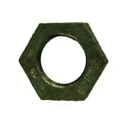 64705 - 1 In Malleable Iron Galvanized Hex Locknut By Midland Industries 1