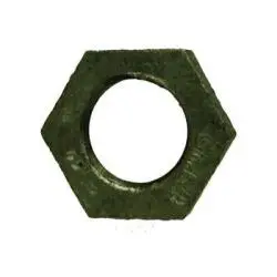64707 - 1-1/2 In Galvanized Malleable Iron Hex Locknut - Thread Size 1-1/2-11-1/2 1