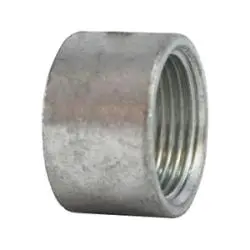 64774H - 3/4 In Fpt X 3/4 In Butt Weld Galvanized Steel Half Merchant Coupling 1