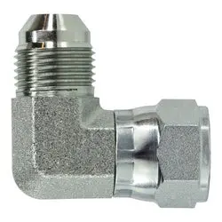 65004 - 1/4-In Male Jic X 1/4-In Female Jic Steel 90-Degree Swivel Elbow Fitting 1