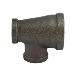 65305 - Malleable Iron Reducing Tee - 1-1/4 In Fpt X 3/4 In Fpt X 1-1/4 In Fpt 1