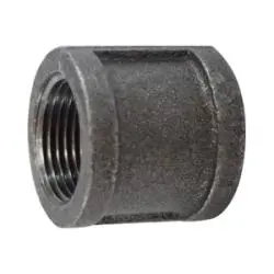 65416 - Malleable Iron Coupling 1-1/4 In Fpt X 1-1/4 In Fpt, Ansi B 16.3, 150 Lb Pressure Rating 1