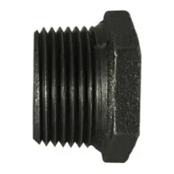 65509 - 3/4 In Mpt X 1/2 In Fpt Malleable Iron Reducer Hex Bushing 1