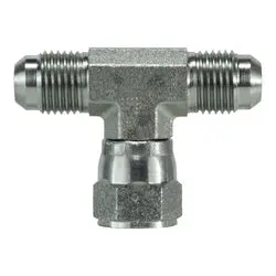 660016 - 1 In Male Jic X 1 In Male Jic X 1 In Female Jic Steel Swivel Branch Tee Fitting 1