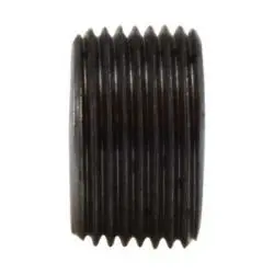 67635 - 1 In Mnpt Carbon Steel Square Socket Plug, Black, 3/4 In Length, 150 Lb Pressure Rating 1