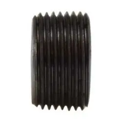 67637 - 1-1/2 In Mnpt Steel Square Socket Countersunk Plug, 0.83 In Length, 150 Lb Pressure Class 1