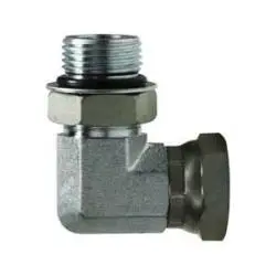 6901Nwo104 - 90-Degree Swivel Adapter Elbow - 7/8-In Male Orb To 1/4-In Fnpsm Connection, Steel Construction 1