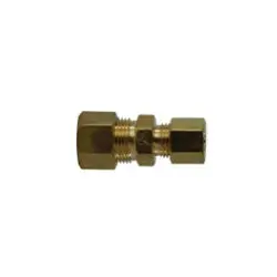 700082-0402 - Reducing Compression Union, 1/4-In X 1/8-In, Lead-Free Brass Fitting 1