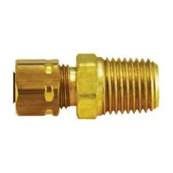 700268-0202 - 1/8-In Compression X 1/8-In Male Nptf Lead-Free Brass Adapter 1