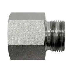 7042-16-12 - Steel Adapter, 1-In Female Npt X 3/4-In Male Bspp, 375°F Capacity 1