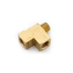 706127-02 - 1/8-In Fnptf X 1/8-In Mnptf X 1/8-In Fnptf Lead-Free Brass Barstock Street Tee 1