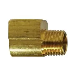 706128-0604 - 3/8-In Female Nptf X 1/4-In Male Nptf Lead-Free Brass 90-Degree Elbow Fitting 1