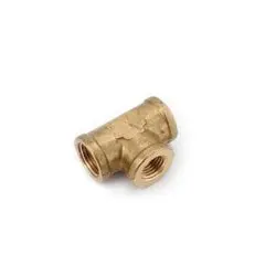 706206-060604 - 3/8-In Fpt X 3/8-In Fpt X 1/4-In Fpt Brass Reducing Tee 1