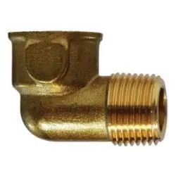 706216-12 - 90-Degree Street Elbow - 3/4-In Fip X 3/4-In Mpt Lead-Free Brass Fitting 1