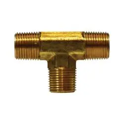 706232-04 - 1/4-In Mpt Lead-Free Brass Pipe Tee With Three Connections 1