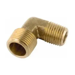 706235-0604 - 90-Degree Reducing Male Elbow, 3/8-In Nptf X 1/4-In Nptf, Lead-Free Brass 1